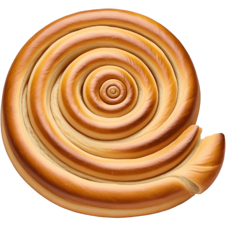 Cinematic delicate escargot pastry, spiral shape with layers of buttery dough, caramelized edges, rich golden-brown tones, elegant and inviting. emoji