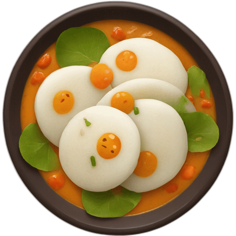 Idli sambhar emoji