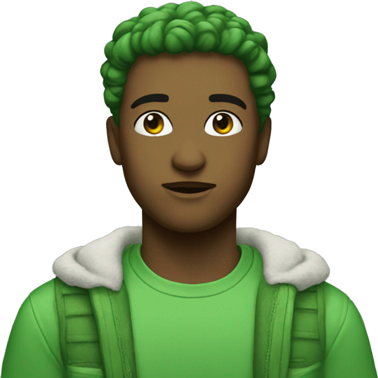 green aesthetics emoji