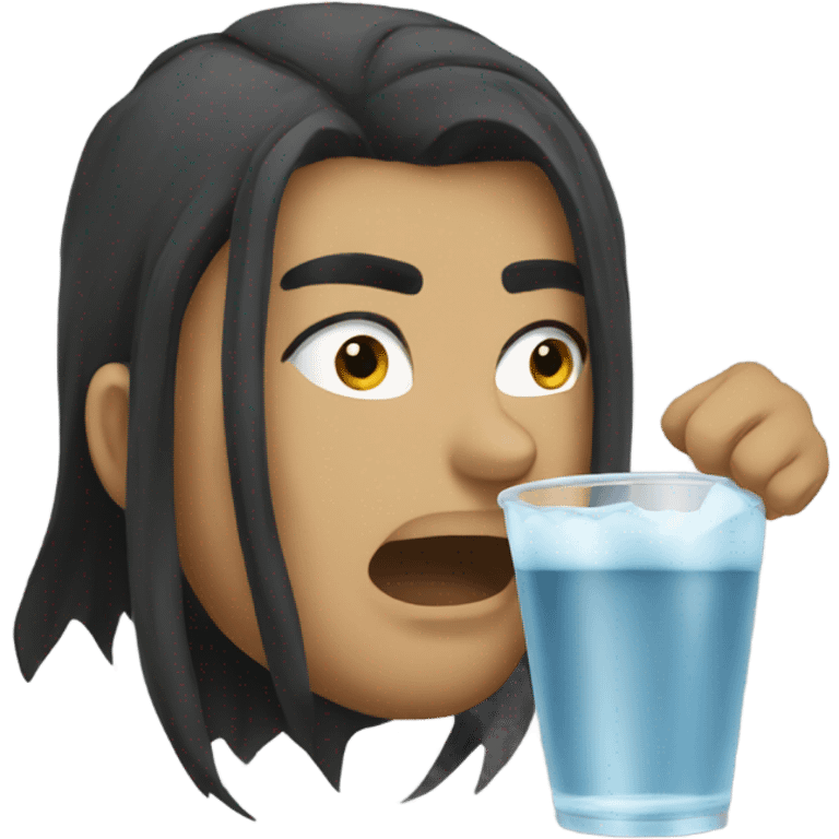 thirsty emoji