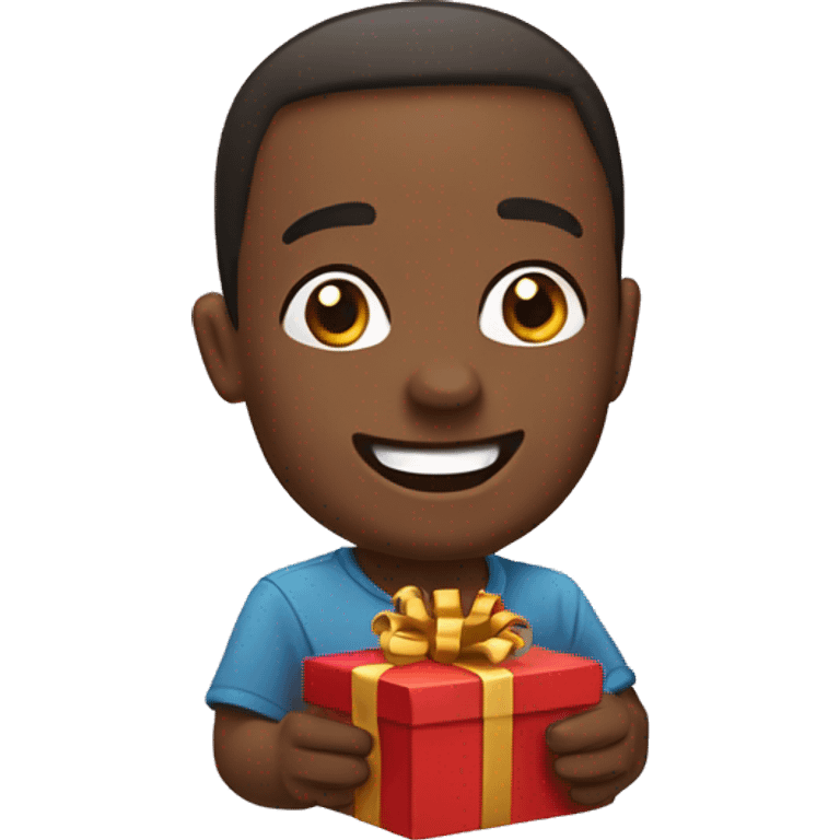 It is  used when someone receives an unexpected gift, achieves something amazing, or is simply overflowing with happiness! emoji