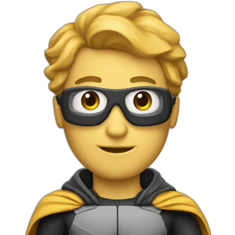 coding superhero emoji