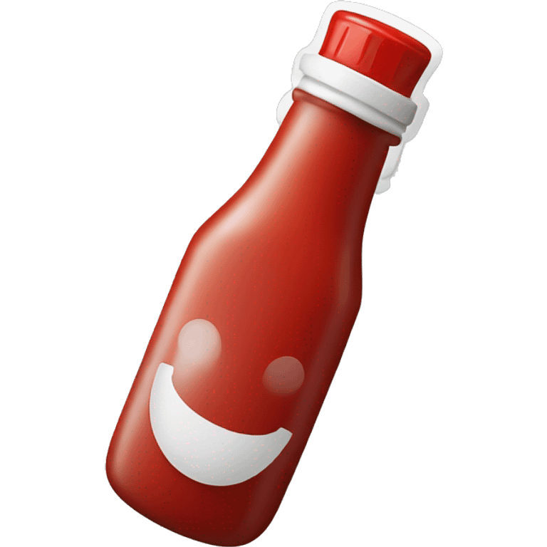 Ketchup bottle emoji