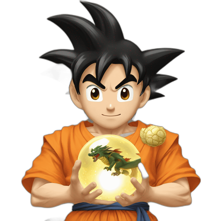 Goku-holding-an-dragonball emoji