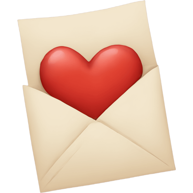 Love letter emoji