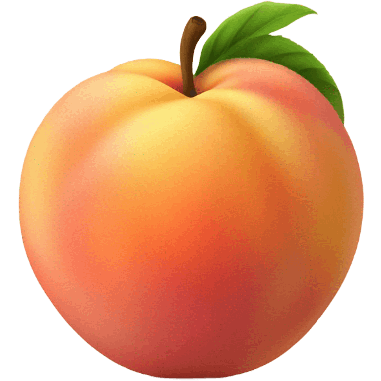 To peach emoji