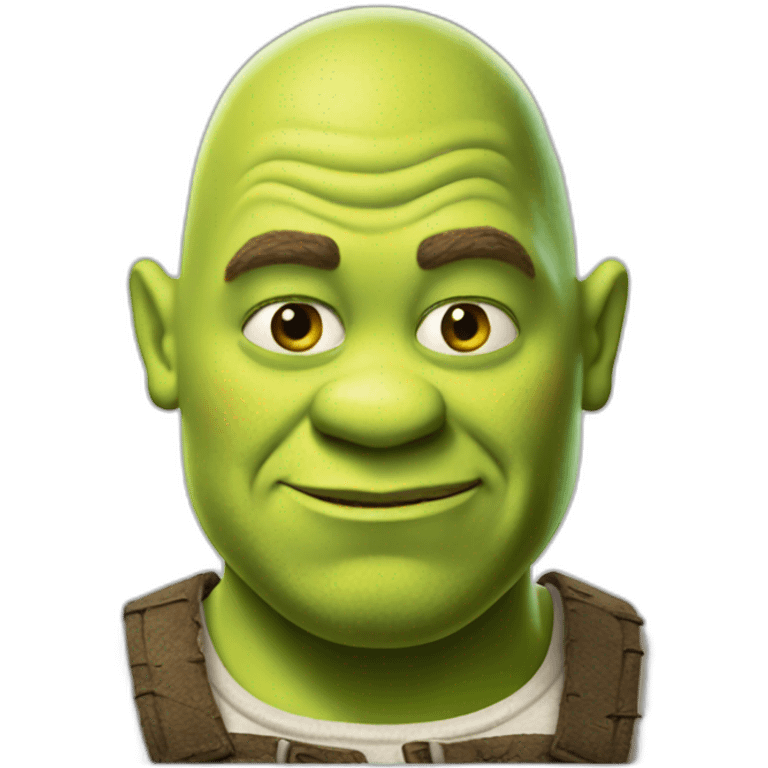 white-shrek emoji