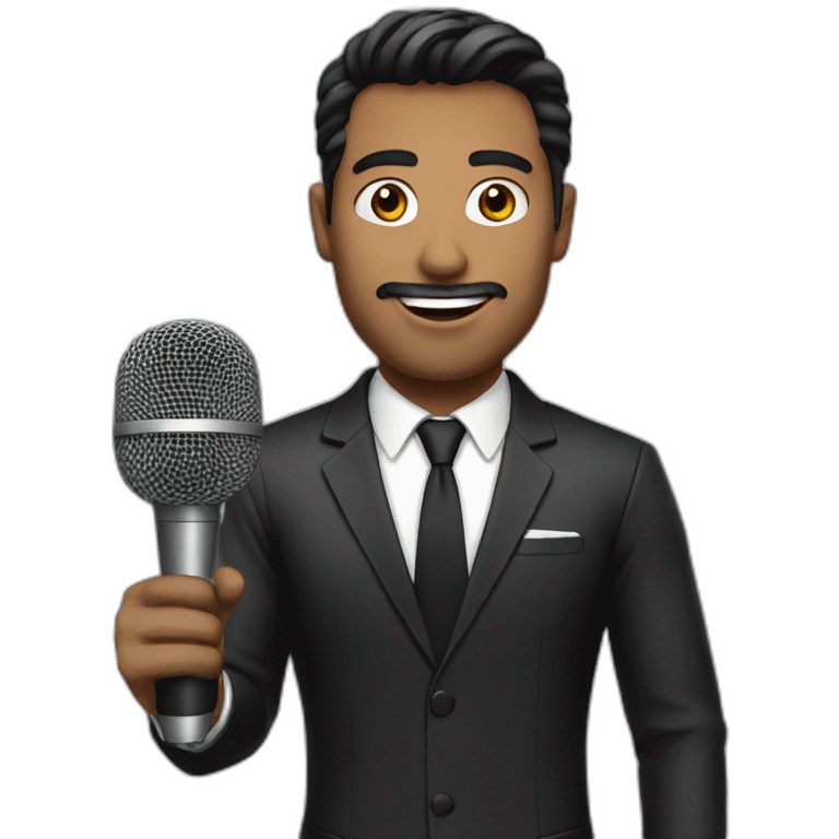 sexy male speaker emoji