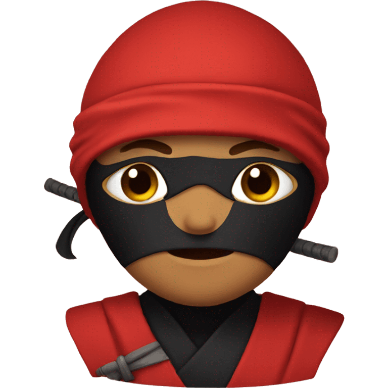 red ninja emoji