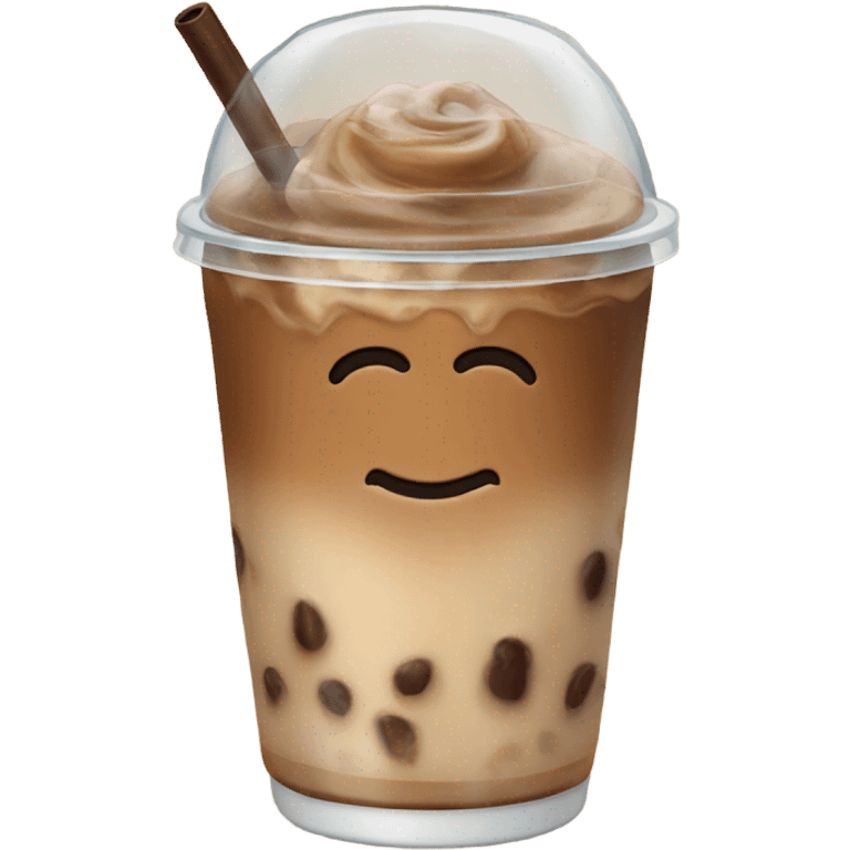 Iced coffee  emoji