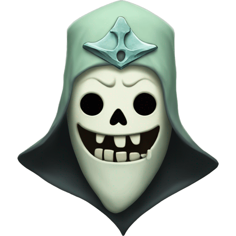 the lich adventure time emoji, happy face emoji