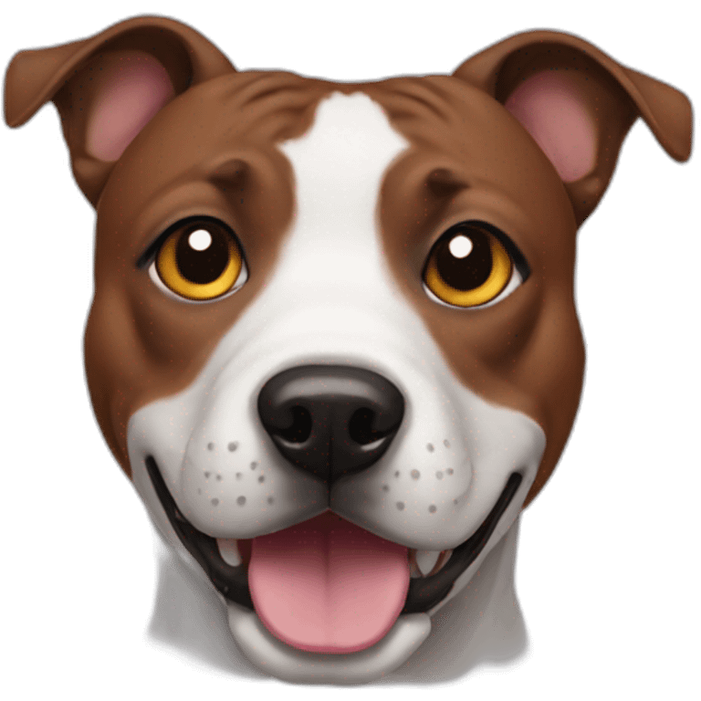 staffie dog emoji