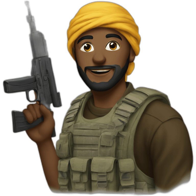 LGBTQ Al Qaeda Peace emoji