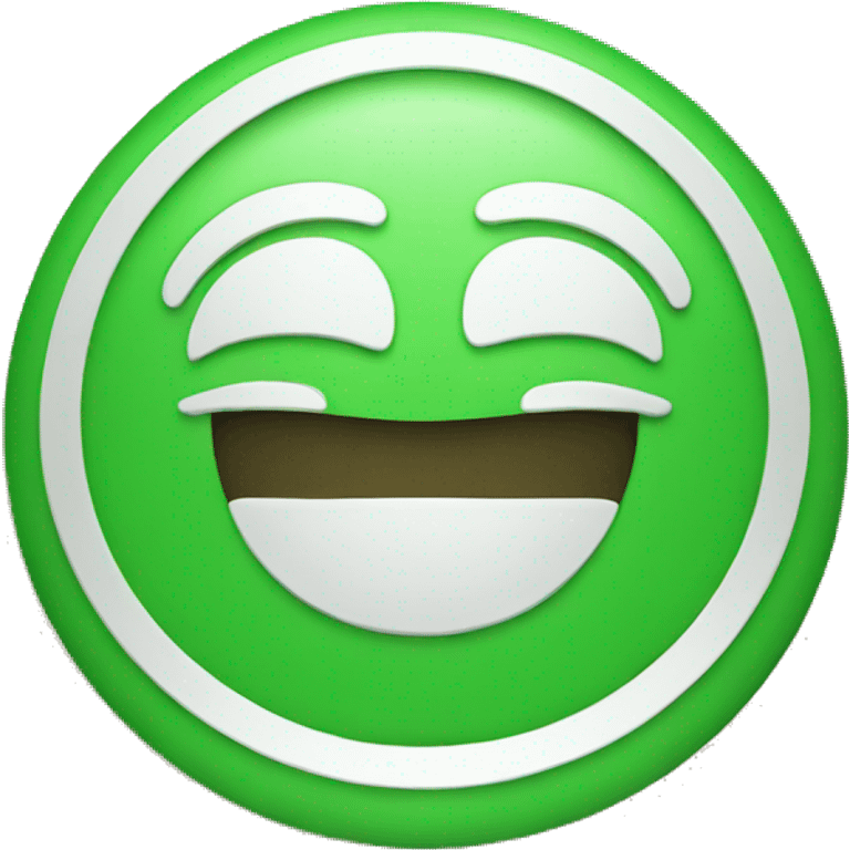 WhatsApp logo emoji