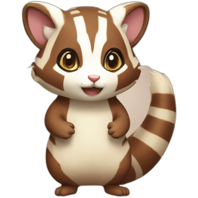 Furret emoji