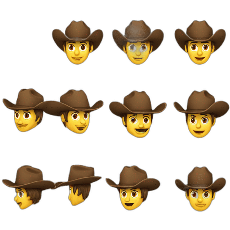 Ecureuil-cowboy emoji