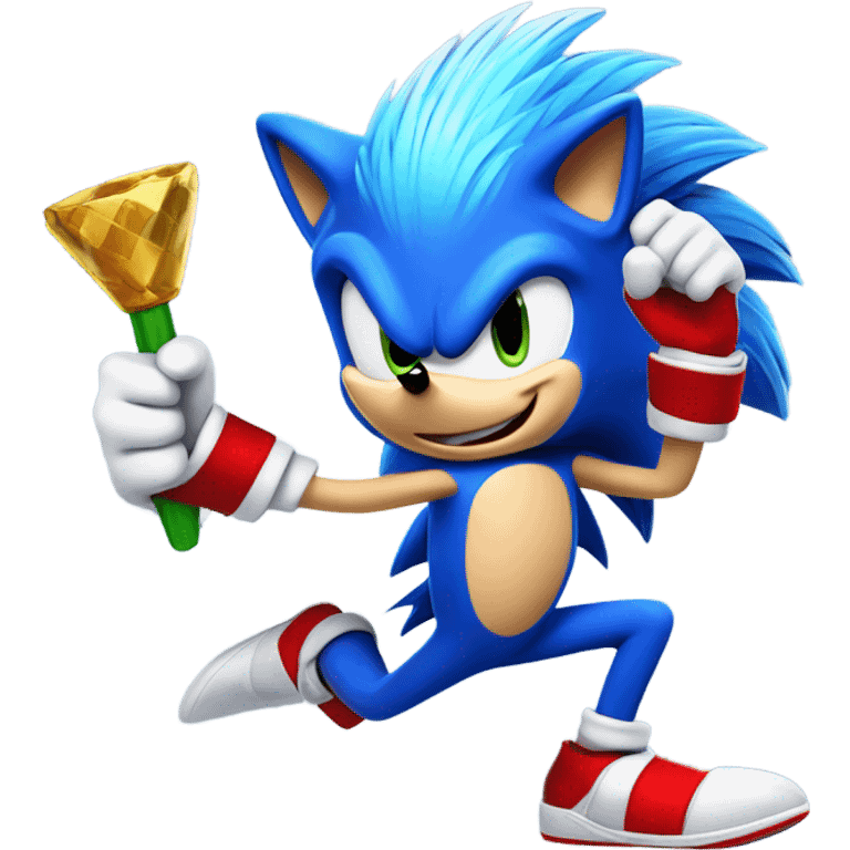 Sonic the hedgehog  emoji