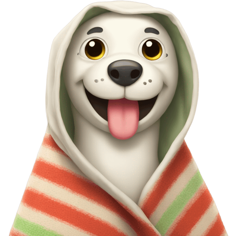 happy pepper in blanket emoji