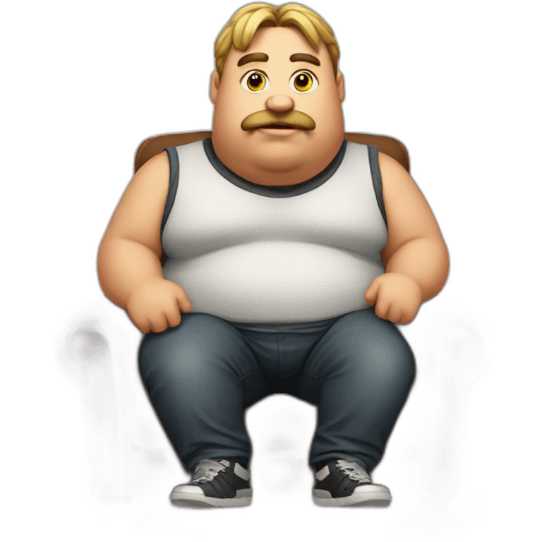 fat gamer emoji