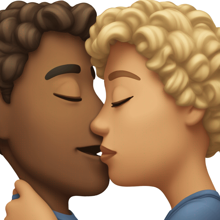 Kissing emoji