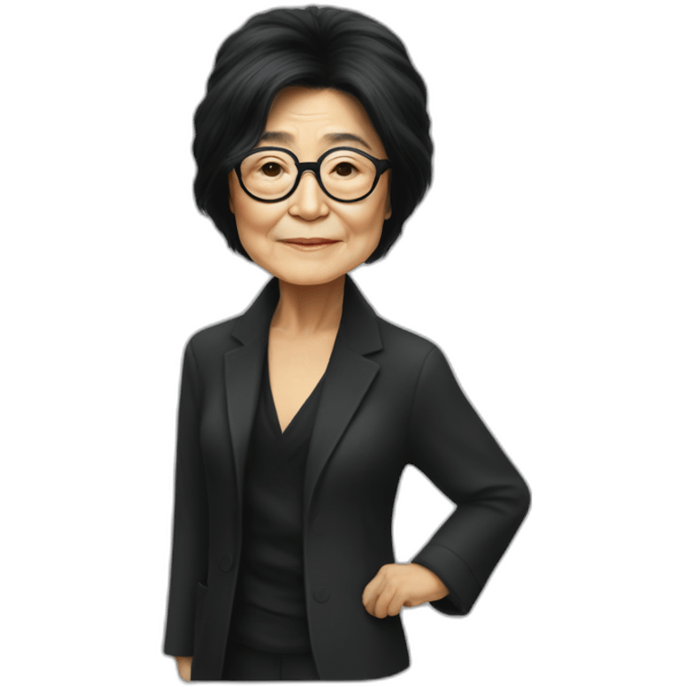 yoko ono emoji