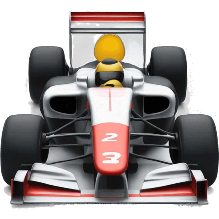 Formula one car  emoji