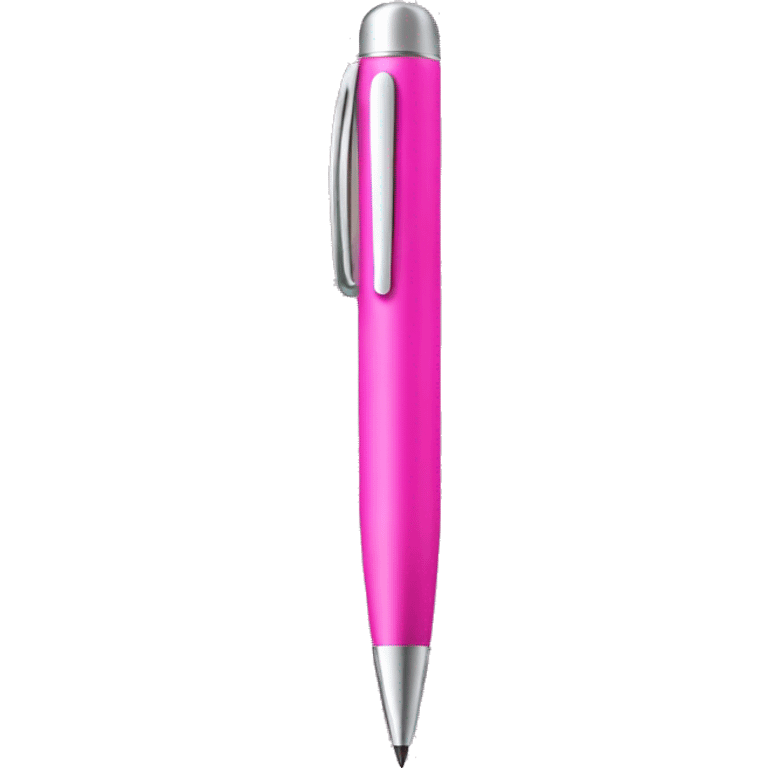 pink pen emoji