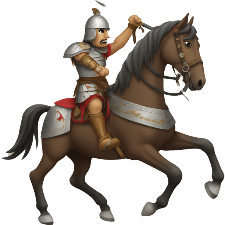 Hungarian horse warrior emoji