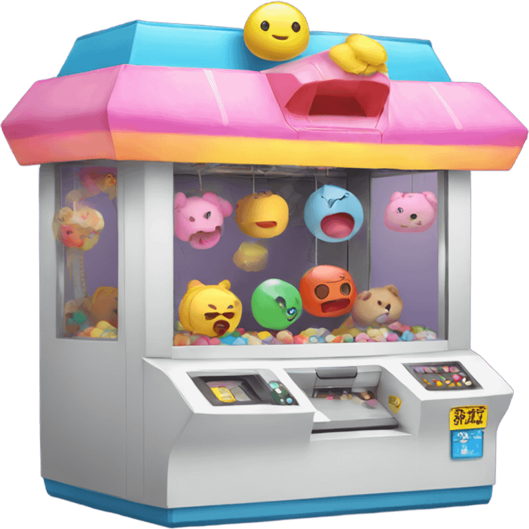 Japanese claw machine  emoji