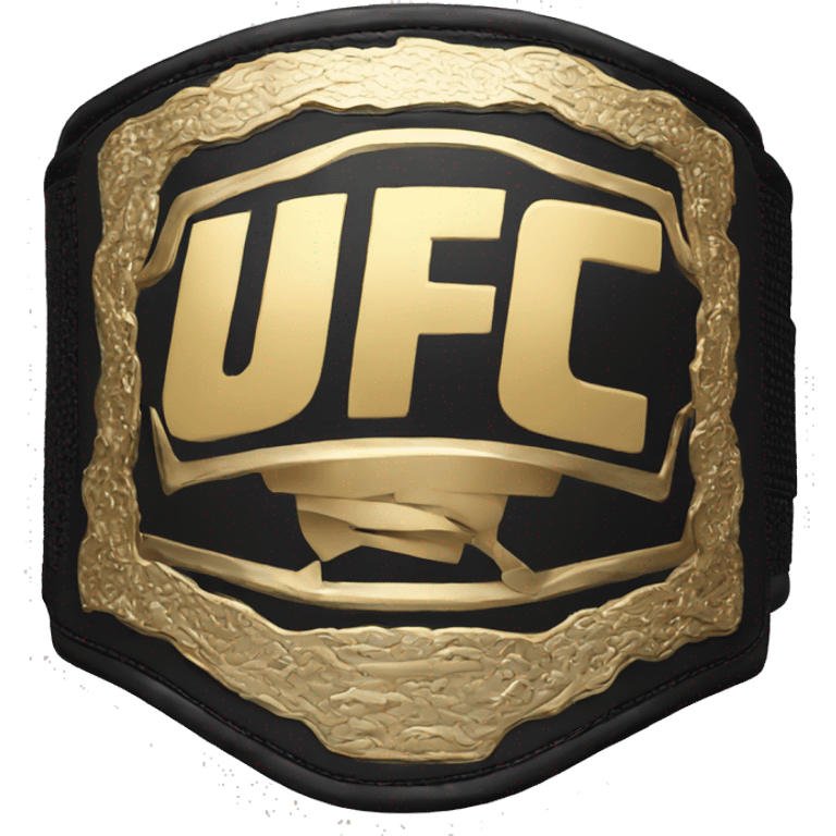 UFC belt emoji