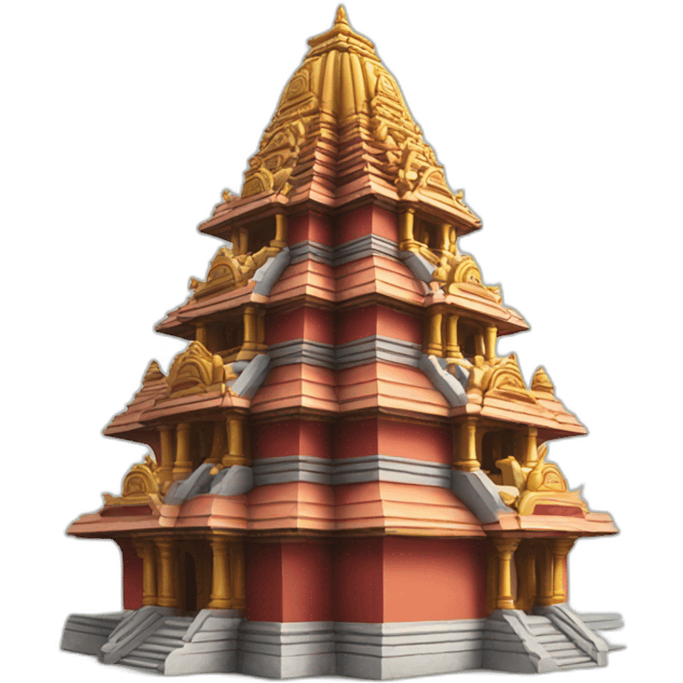 Hindu temple emoji