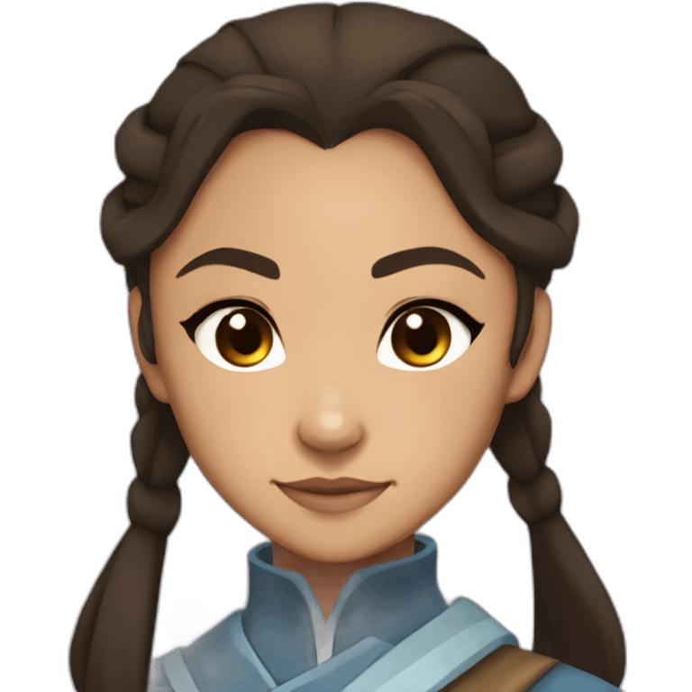 Avatar the last airbender Katara emoji