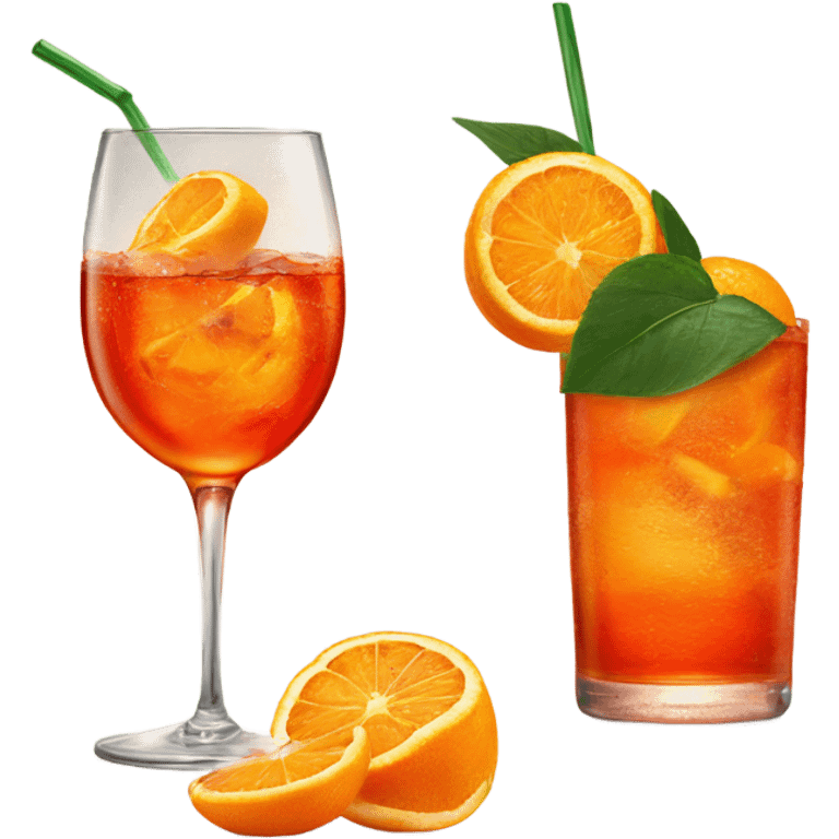 Aperol spritz emoji