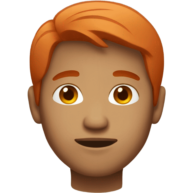 Filipino man red hair emoji