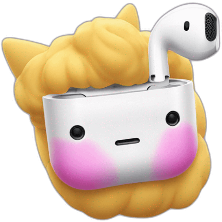 airpods pro that are made for unicorns emoji