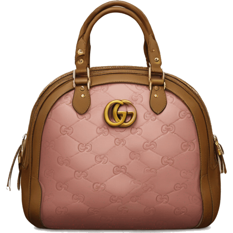 A gucci purse emoji