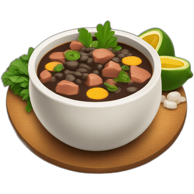 feijoada brazilian dish emoji