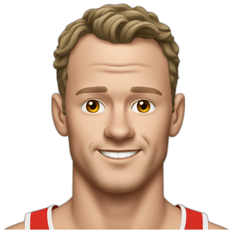 Jonathan Toews as a beach bum emoji