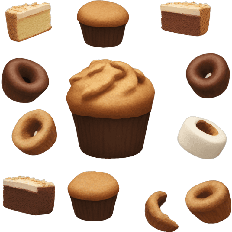 cake nuts emoji