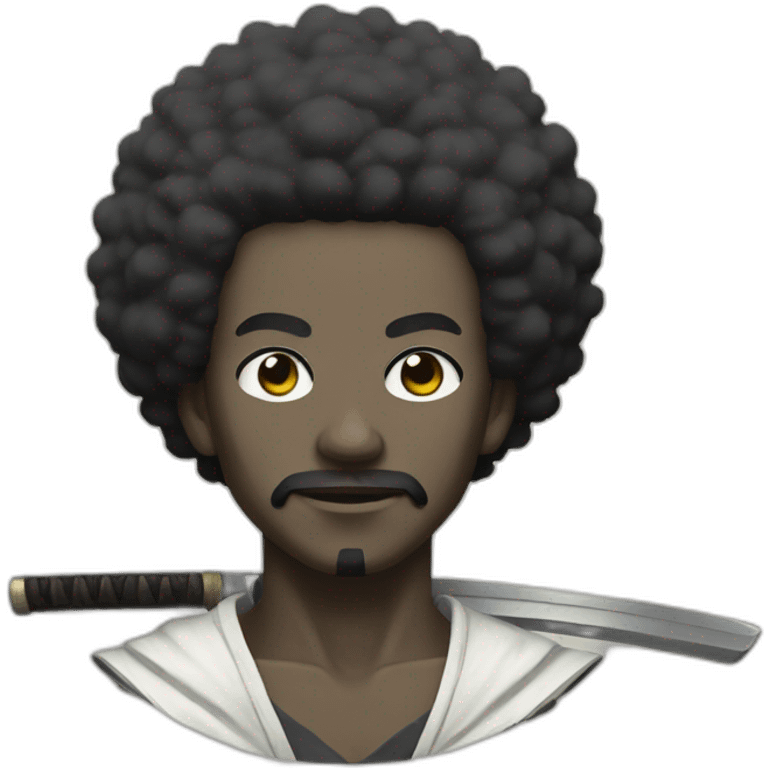 Afro Samurai emoji