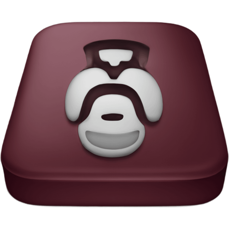 burgundy iphone 14 pro emoji