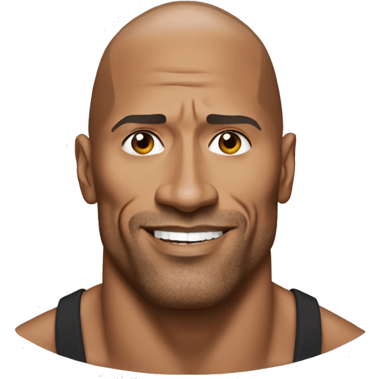 Dwayne Johnson emoji