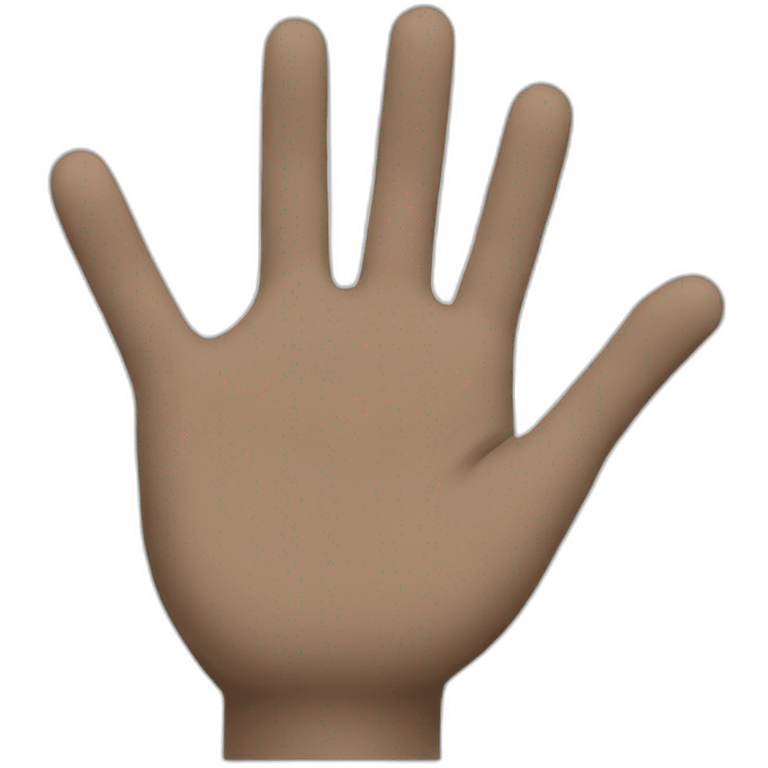 hi hand emoji