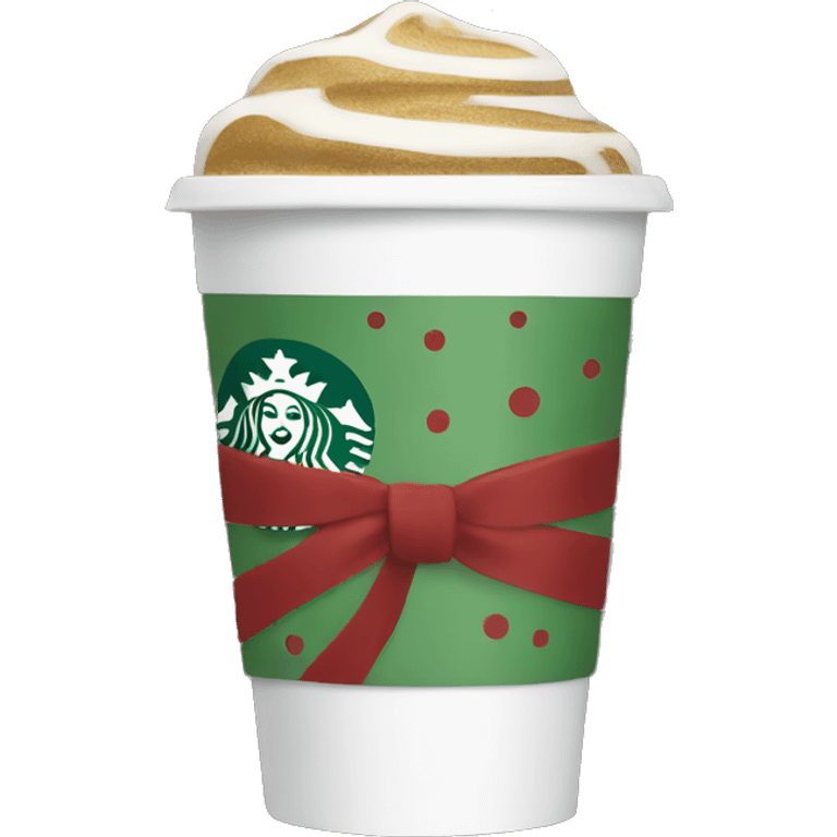 Starbucks holiday cup emoji