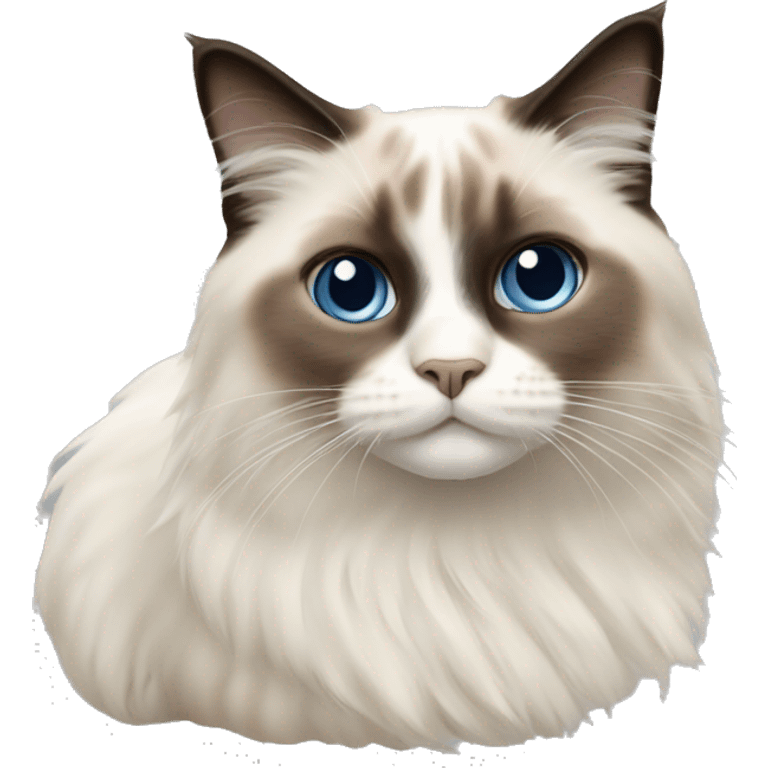 Ragdoll cat emoji