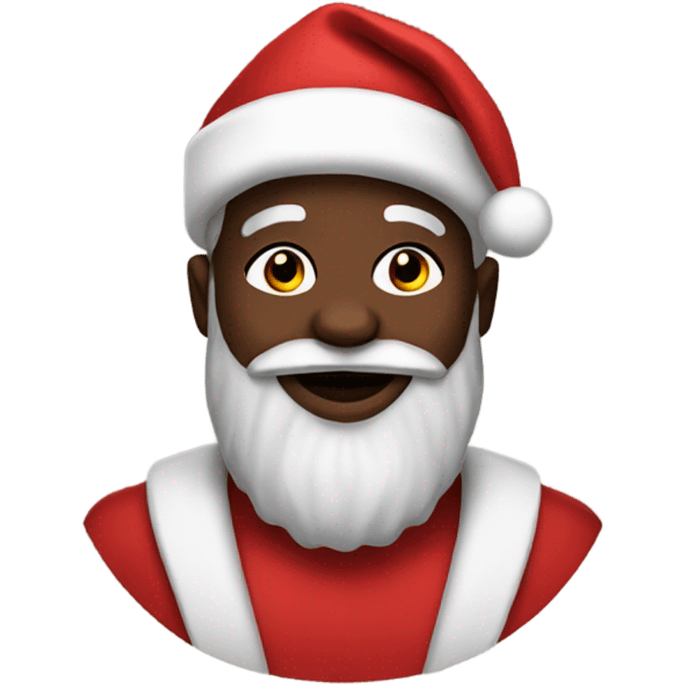 Black Santa  emoji