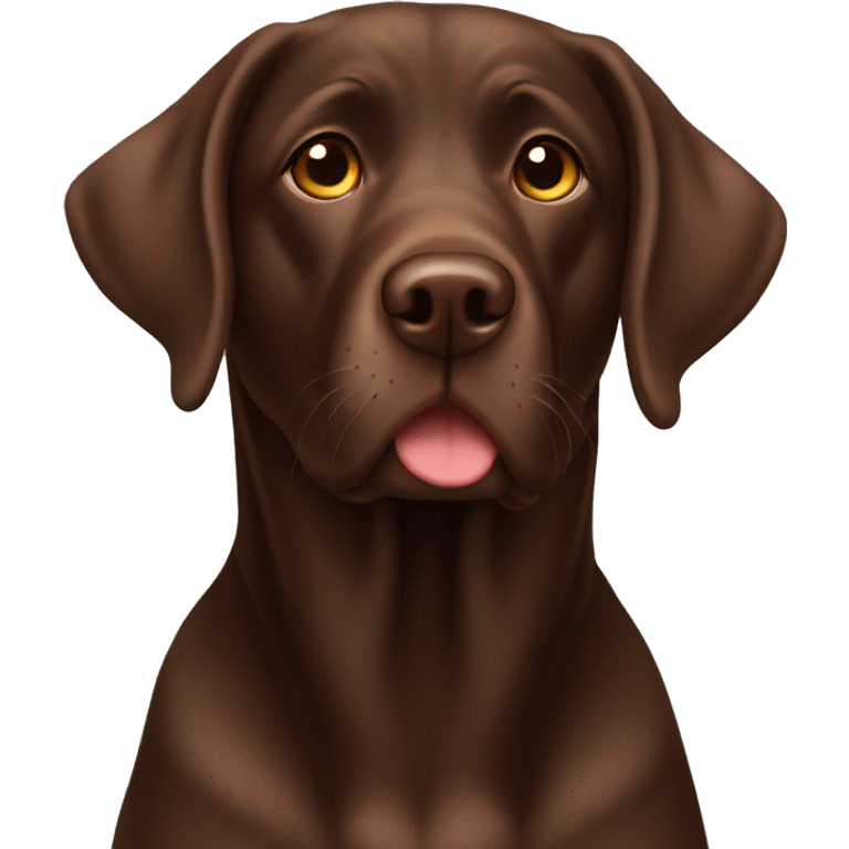 chocolate lab emoji