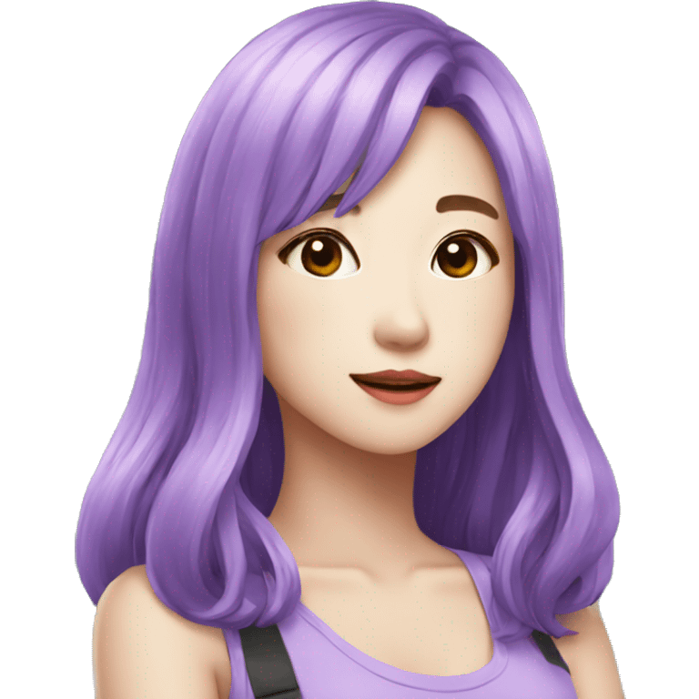 park jieun purple emoji