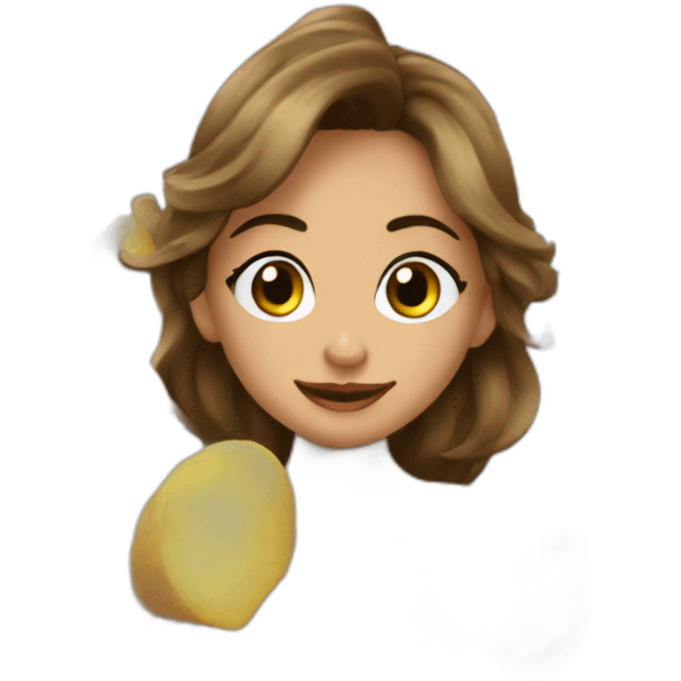 Princesa-comiendo-patatas-bacom emoji