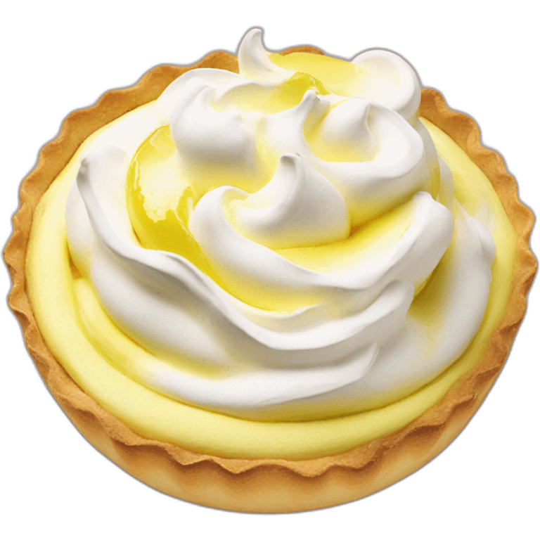 tarte citron meringue emoji